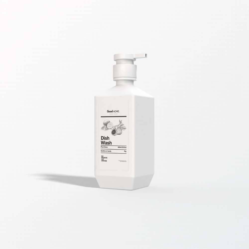 GOOD HOME｜高效去油護手洗碗液 (500ml) - 香港製造・易沖洗不殘留・添加潤膚成分